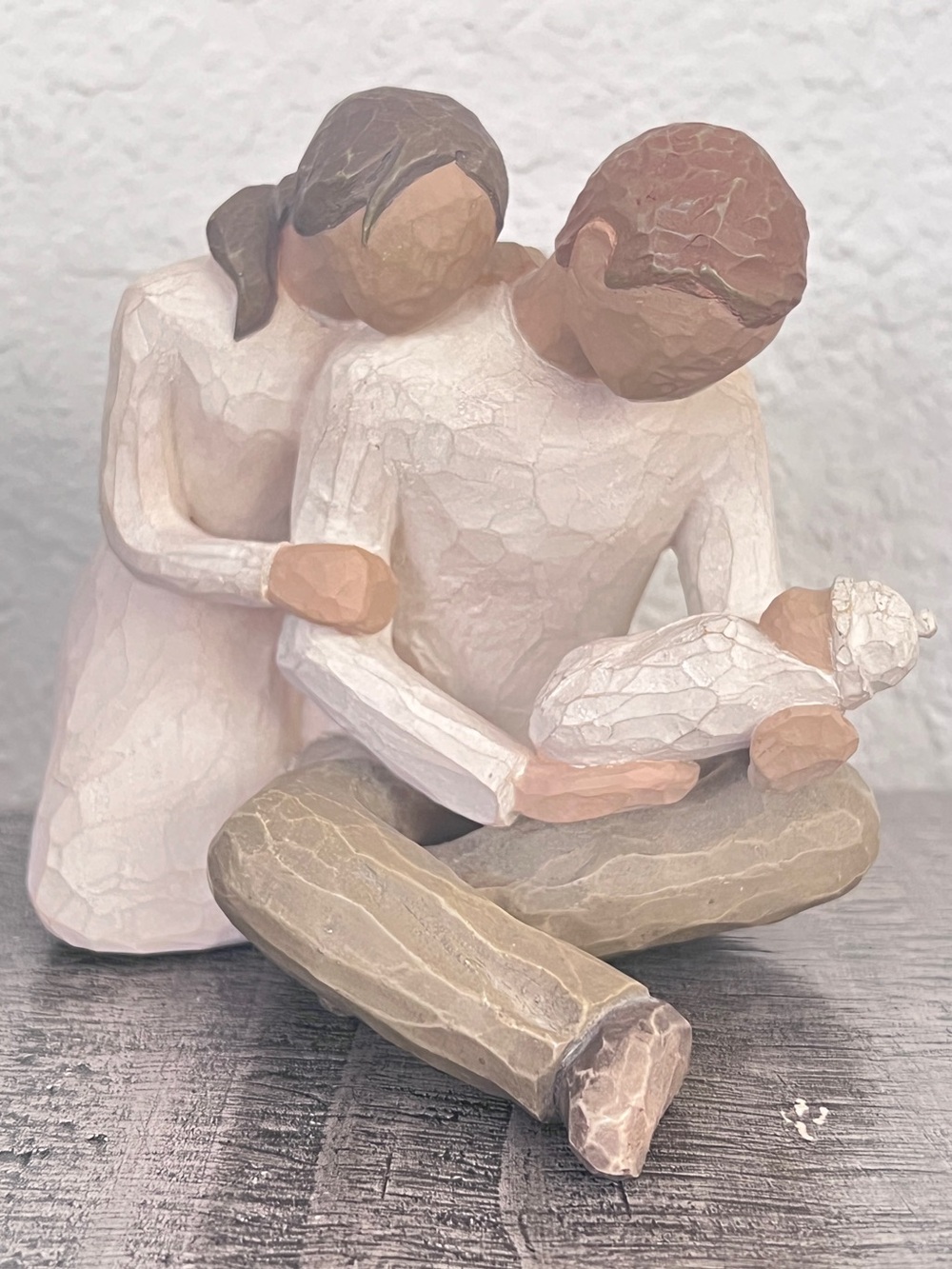 Willow Tree “New Life” Figurine 5” Parents & Baby Shower Gift Adoption Day